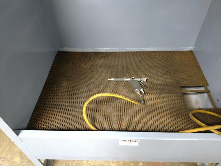 Used Peterson Recirculating Rinse Booth, Electric Heat, 220v, 1Ph