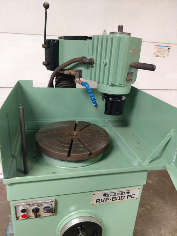 A nice reconditioned Scledum Flywheel Grinder, 230v, 3ph. With a good