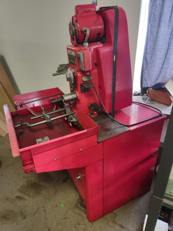 A Good Used Sunnen LBB1660 Horizontal Rod & Pin Hone, Connecting Rod resizing, Rod